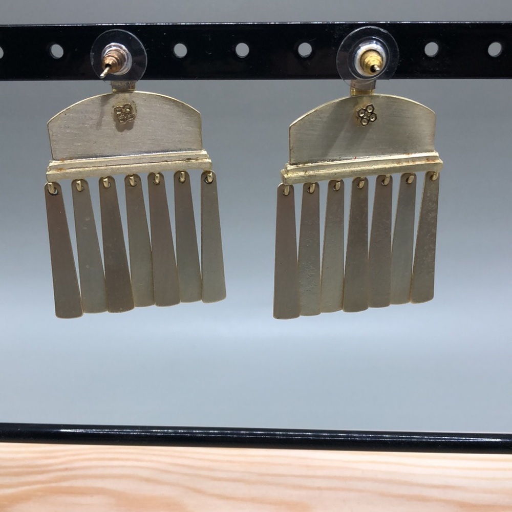 Kendra Scott Layne Statement Dangle Earrings In G… - image 4